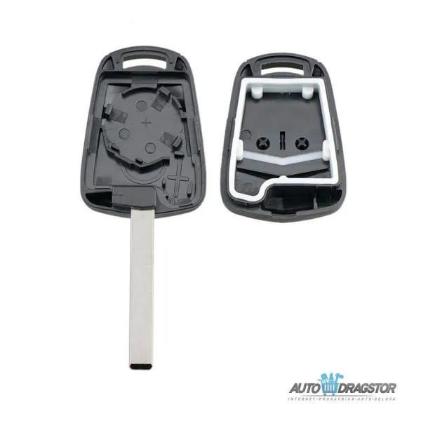 KUĆIŠTE OKLOP KLJUČA 2 dugmeta ZA OPEL / VAUXHALL REZERVNI 
