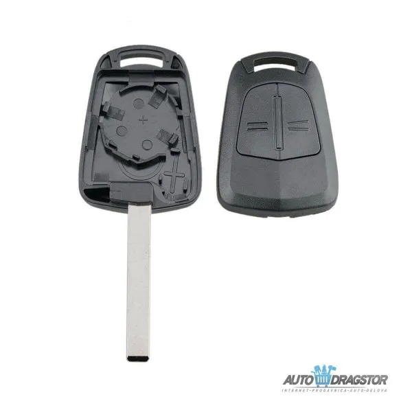 KUĆIŠTE OKLOP KLJUČA 2 dugmeta ZA OPEL / VAUXHALL REZERVNI 