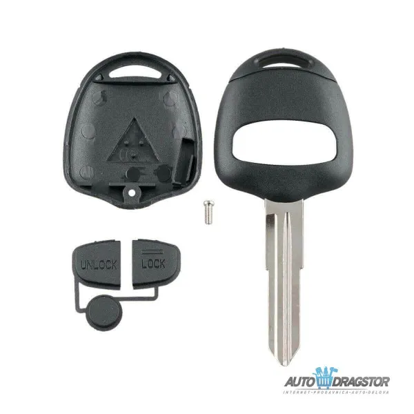 KUĆIŠTE OKLOP KLJUČA 2 dugmeta ZA MITSUBISHI 