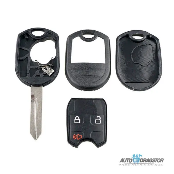 KUĆIŠTE OKLOP KLJUČA 5 DUGMETA ZA FORD ECONOLINE 2008-2013/ E150/E250/E350/FORD EDGE 2007-2015/FORD 