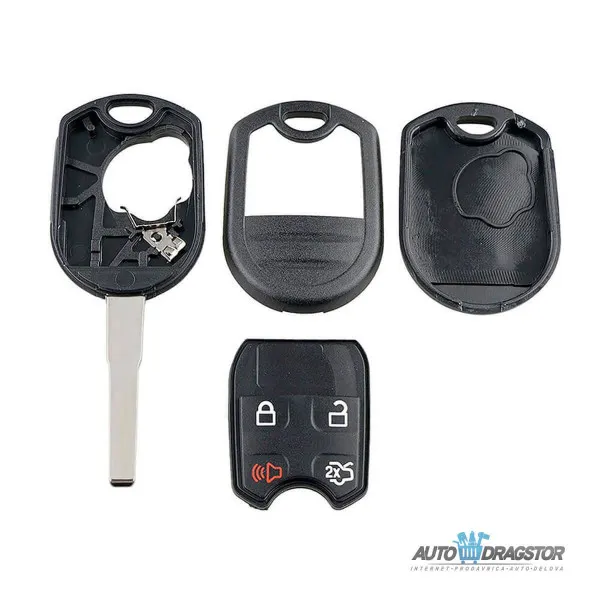 KUCISTE OKLOP KLJUCA 4 DUGMETA ZA FORD ESCAPE 2014-2016,FORD FIESTA 2013-2017,FORD FOCUS 2014-2018,F 