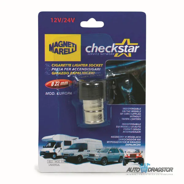 UNIVERZALNI UPALJAČ 12V  PREČNIK 22MM 