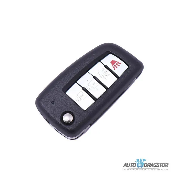 KUĆIŠTE OKLOP KLJUČA 4 dugmeta ZA NISSAN 