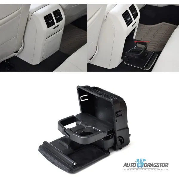 ZADNJI DRŽAČ ČAŠA VOLKSWAGEN GOLF 5/GOLF 6/EOS OEM 1K0 862 532F 