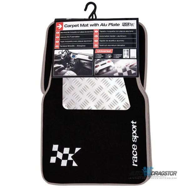 UNIVERZALNE TEPIH PATOSNICE SA ALU GAZISTEM SREBRNE 