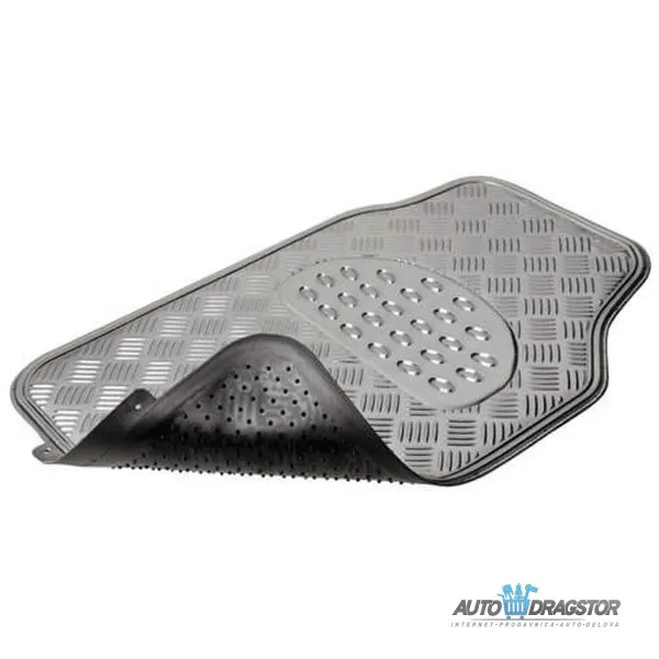 UNIVERZALNE GUMENE PATOSNICE ALU LOOK 4KOM SREBRNE 