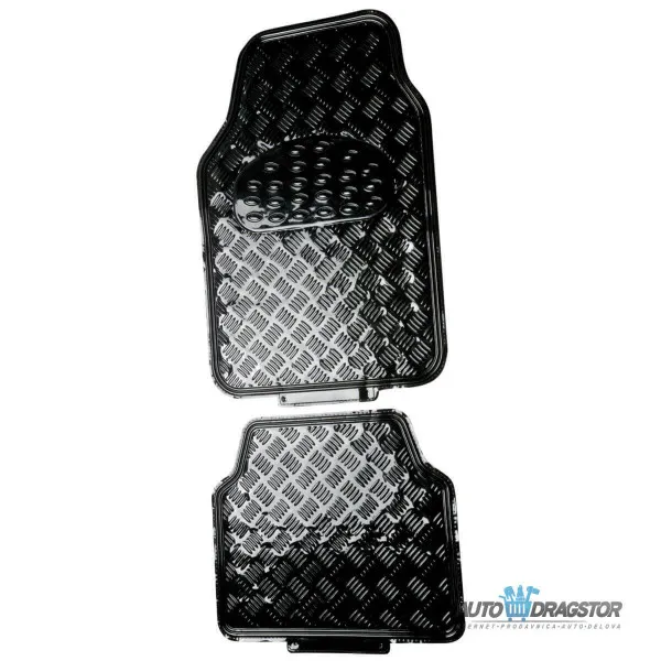 UNIVERZALNE GUMENE PATOSNICE ALU LOOK 4KOM PIANO-BLACK 