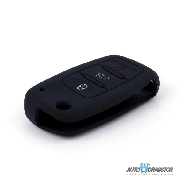 SILIKONSKA NAVLAKA ZA KLJUČEVE CRNA VOLKSWAGEN 