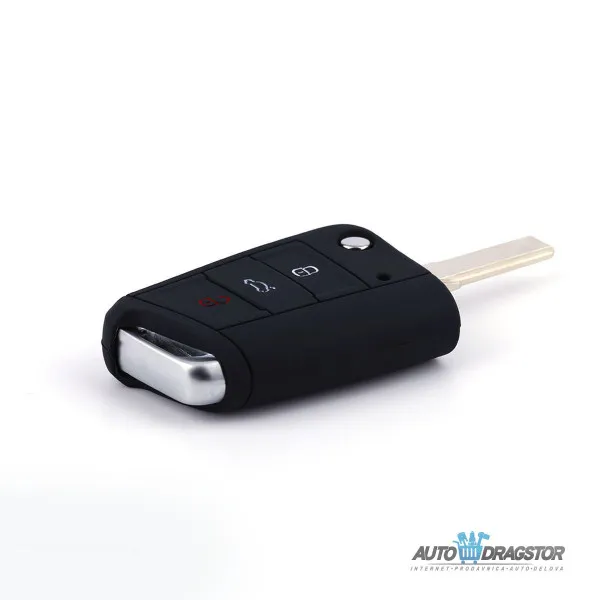 SILIKONSKA NAVLAKA ZA KLJUČEVE CRNA VOLKSWAGEN 