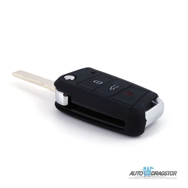 SILIKONSKA NAVLAKA ZA KLJUČEVE CRNA VOLKSWAGEN 