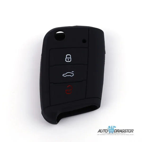 SILIKONSKA NAVLAKA ZA KLJUČEVE CRNA VOLKSWAGEN 