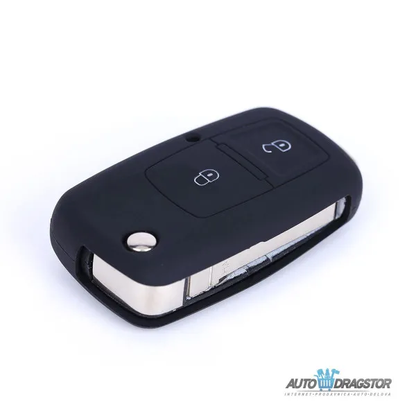 SILIKONSKA NAVLAKA ZA KLJUČEVE CRNA VOLKSWAGEN 