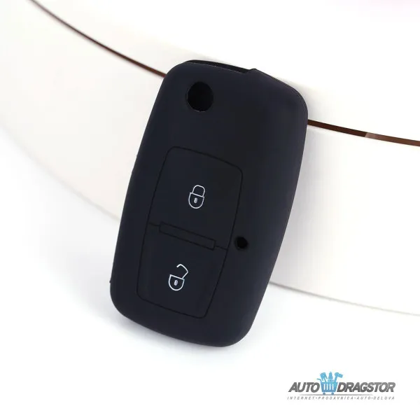 SILIKONSKA NAVLAKA ZA KLJUČEVE CRNA VOLKSWAGEN 