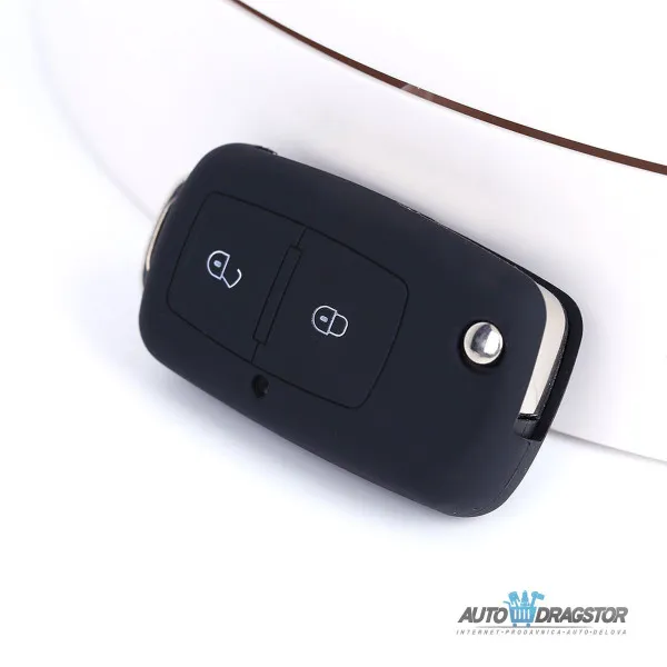 SILIKONSKA NAVLAKA ZA KLJUČEVE CRNA VOLKSWAGEN 