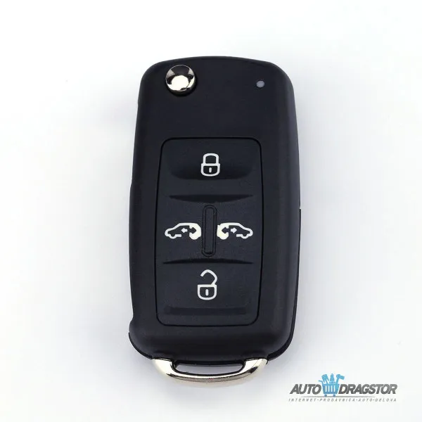 SILIKONSKA NAVLAKA ZA KLJUČEVE CRNA VOLKSWAGEN 