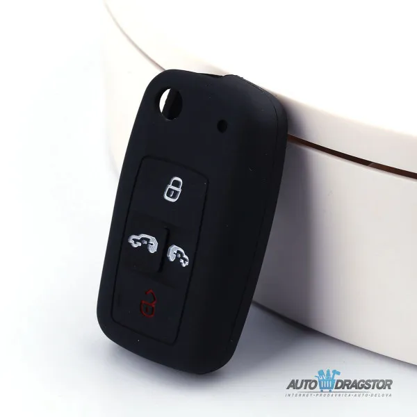 SILIKONSKA NAVLAKA ZA KLJUČEVE CRNA VOLKSWAGEN 