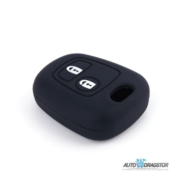 SILIKONSKA NAVLAKA ZA KLJUČEVE CRNA PEUGEOT 