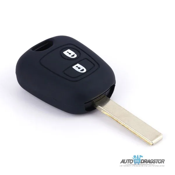 SILIKONSKA NAVLAKA ZA KLJUČEVE CRNA PEUGEOT 