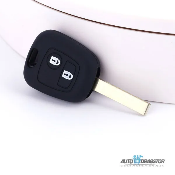 SILIKONSKA NAVLAKA ZA KLJUČEVE CRNA PEUGEOT 