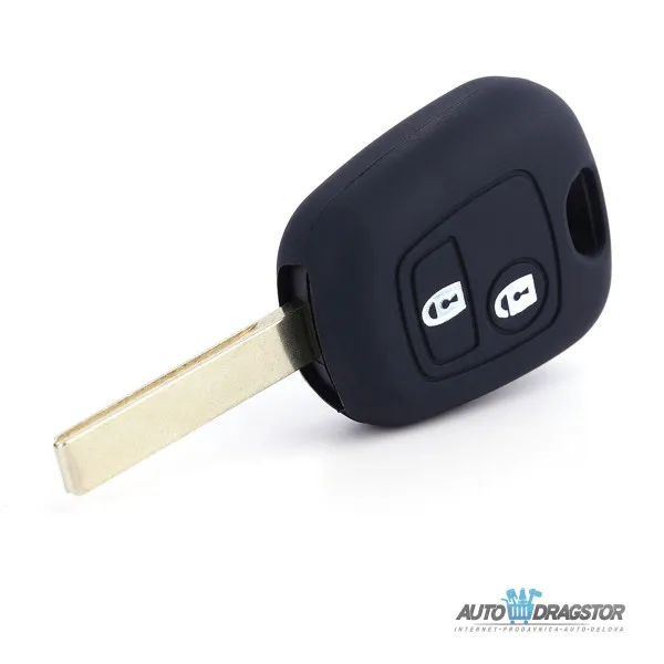 SILIKONSKA NAVLAKA ZA KLJUČEVE CRNA PEUGEOT 