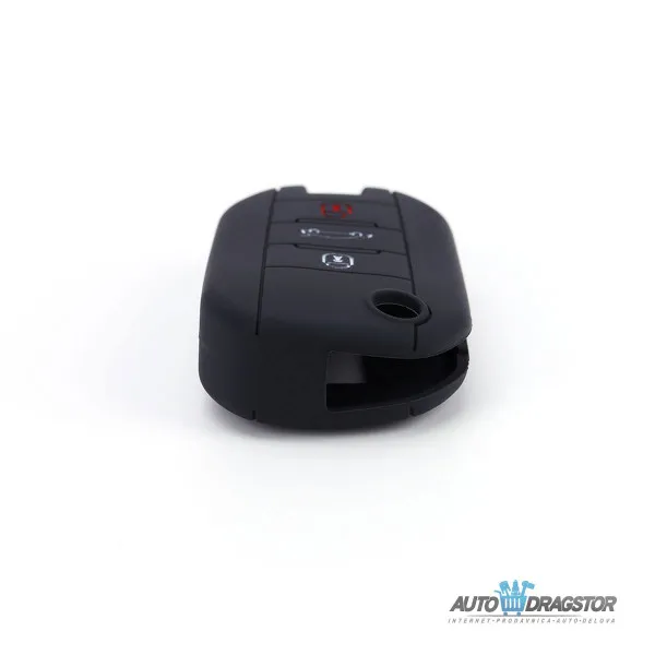 SILIKONSKA NAVLAKA ZA KLJUČEVE CRNA PEUGEOT 