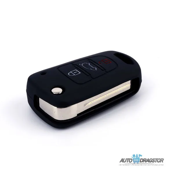 SILIKONSKA NAVLAKA ZA KLJUČEVE CRNA KIA 