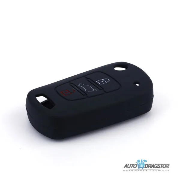 SILIKONSKA NAVLAKA ZA KLJUČEVE CRNA KIA 
