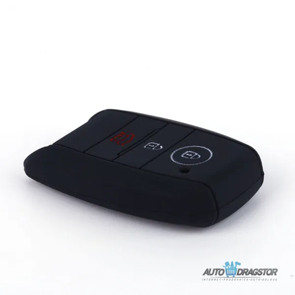 SILIKONSKA NAVLAKA ZA KLJUČEVE CRNA KIA 