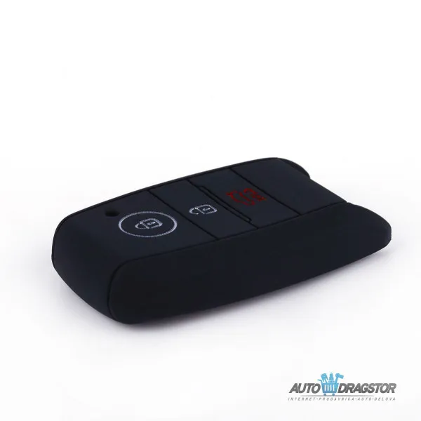 SILIKONSKA NAVLAKA ZA KLJUČEVE CRNA KIA 