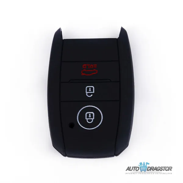 SILIKONSKA NAVLAKA ZA KLJUČEVE CRNA KIA 