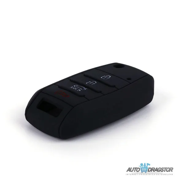 SILIKONSKA NAVLAKA ZA KLJUČEVE CRNA KIA 