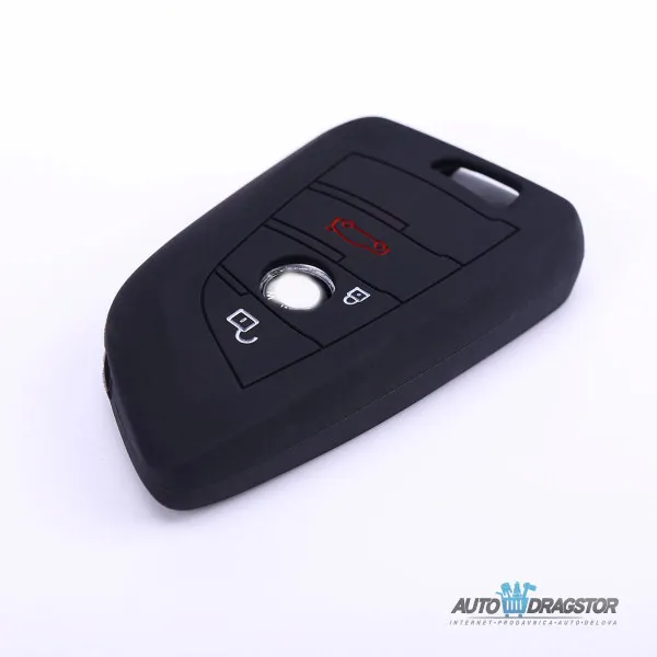 SILIKONSKA NAVLAKA ZA KLJUČEVE CRNA BMW 