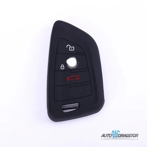 SILIKONSKA NAVLAKA ZA KLJUČEVE CRNA BMW 