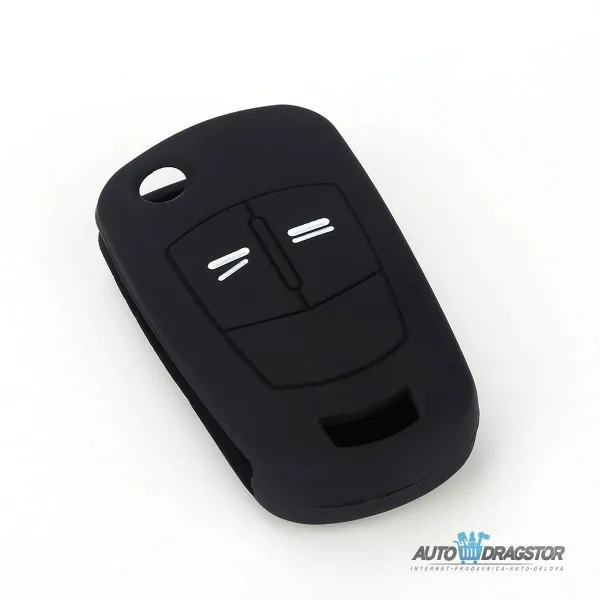 SILIKONSKA NAVLAKA ZA KLJUČEVE CRNA OPEL 