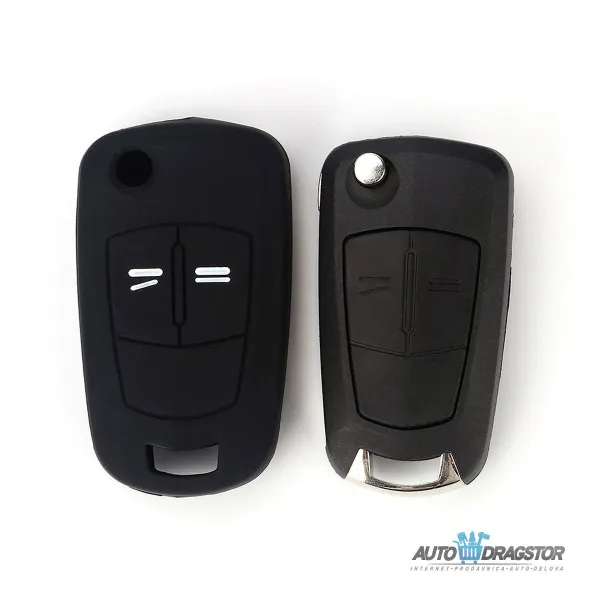 SILIKONSKA NAVLAKA ZA KLJUČEVE CRNA OPEL 