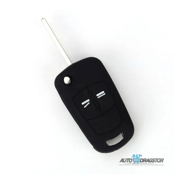 SILIKONSKA NAVLAKA ZA KLJUČEVE CRNA OPEL 