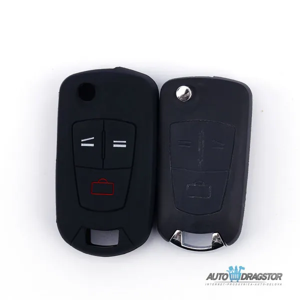 SILIKONSKA NAVLAKA ZA KLJUČEVE CRNA OPEL 