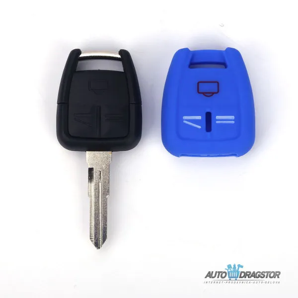 SILIKONSKA NAVLAKA ZA KLJUČEVE CRNA OPEL 