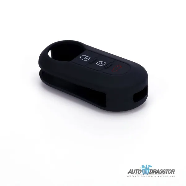 SILIKONSKA NAVLAKA ZA KLJUČEVE CRNA FIAT 
