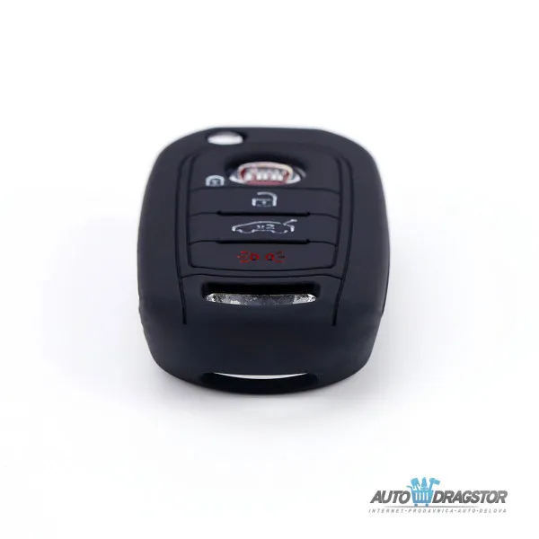 SILIKONSKA NAVLAKA ZA KLJUČEVE CRNA FIAT 