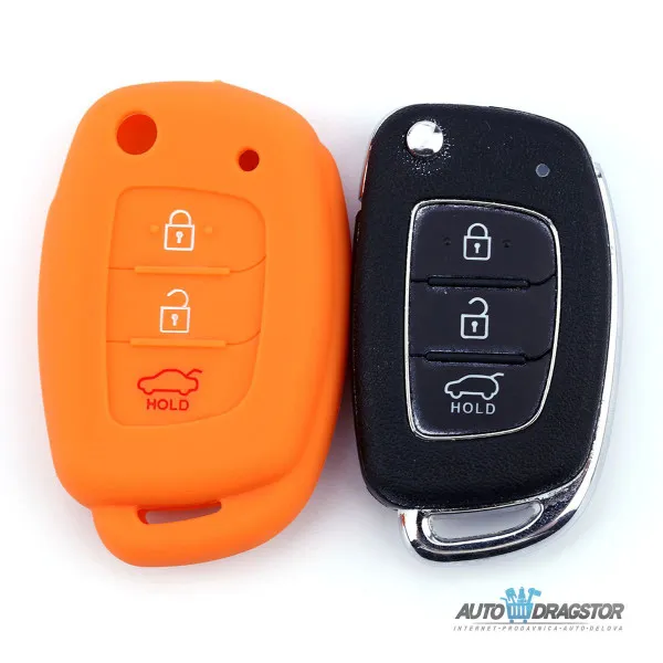SILIKONSKA NAVLAKA ZA KLJUČEVE CRNA HYUNDAI 