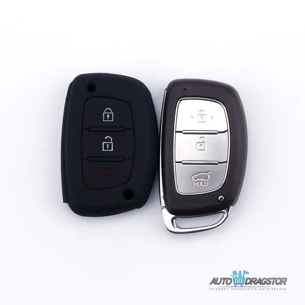SILIKONSKA NAVLAKA ZA KLJUČEVE CRNA HYUNDAI 