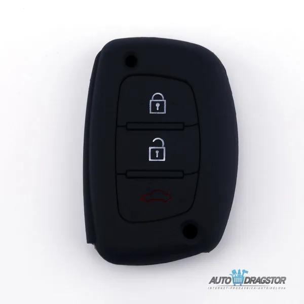 SILIKONSKA NAVLAKA ZA KLJUČEVE CRNA HYUNDAI 