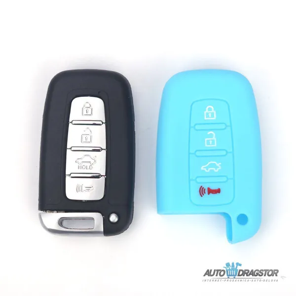 SILIKONSKA NAVLAKA ZA KLJUČEVE CRNA HYUNDAI 