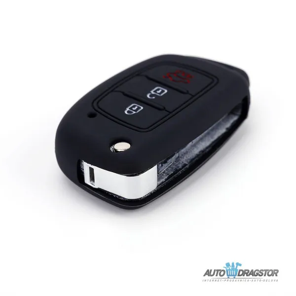 SILIKONSKA NAVLAKA ZA KLJUČEVE CRNA HYUNDAI 