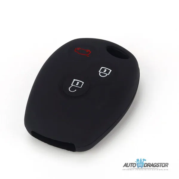 SILIKONSKA NAVLAKA ZA KLJUČEVE CRNA MERCDES 