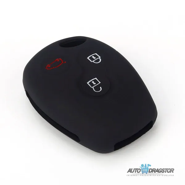 SILIKONSKA NAVLAKA ZA KLJUČEVE CRNA MERCDES 