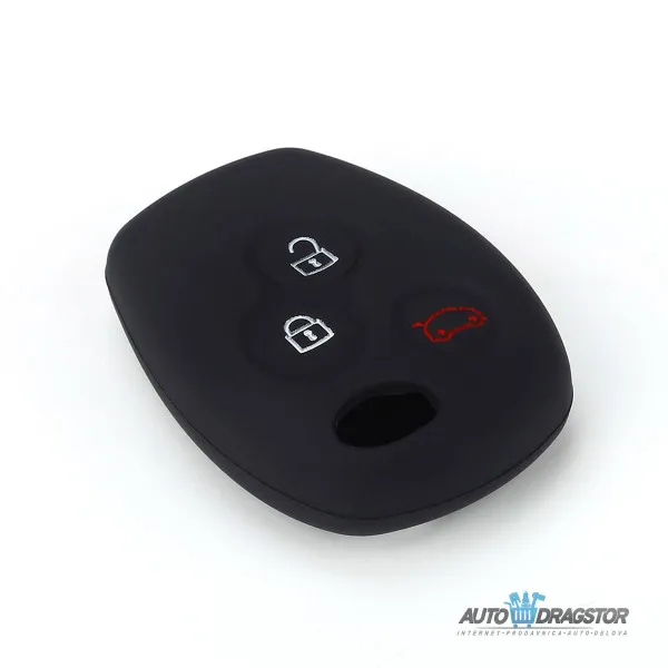 SILIKONSKA NAVLAKA ZA KLJUČEVE CRNA MERCDES 