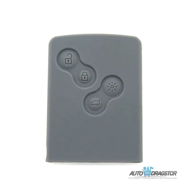 SILIKONSKA NAVLAKA ZA KLJUČEVE CRNA RENAULT 