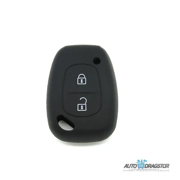 SILIKONSKA NAVLAKA ZA KLJUČEVE CRNA RENAULT 